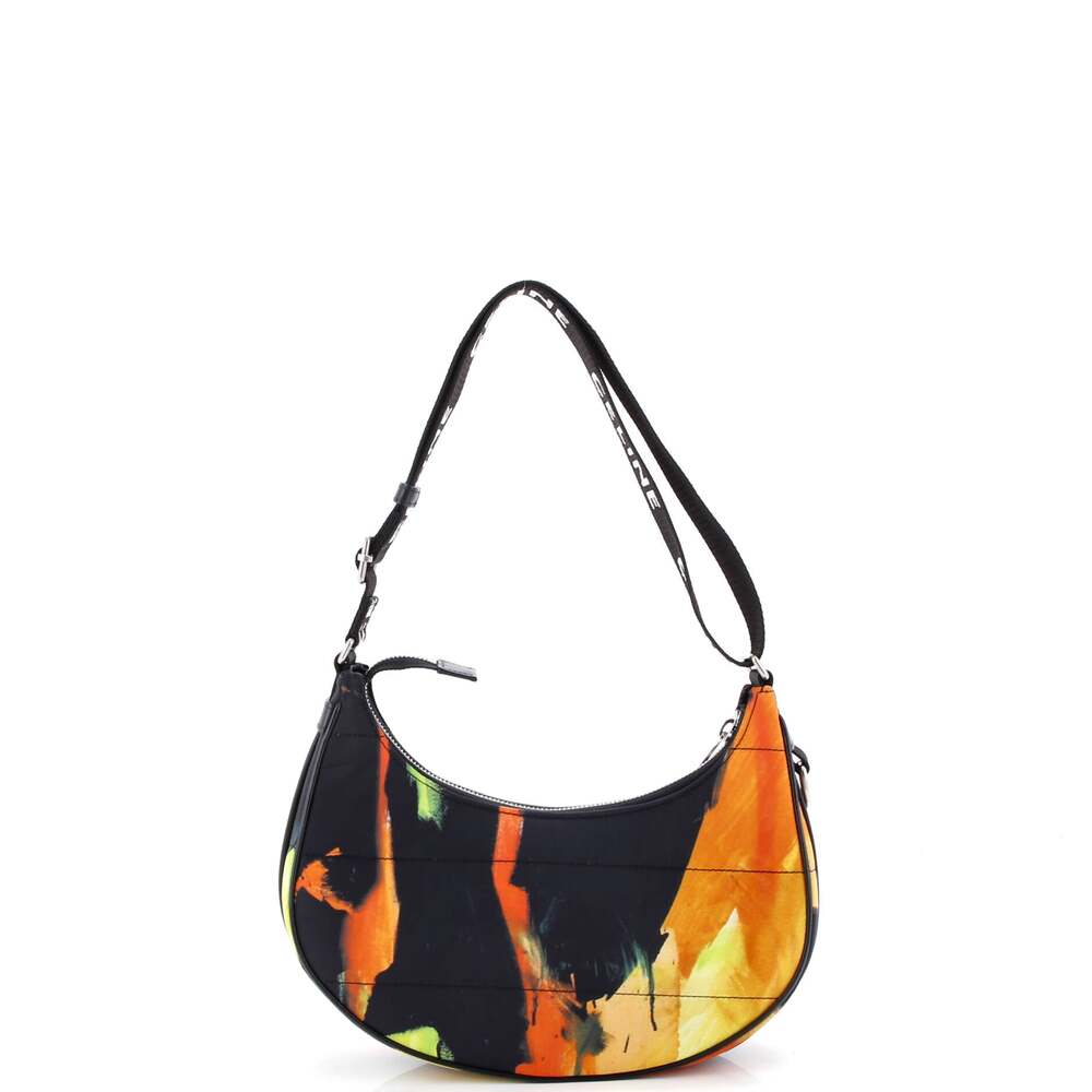 Celine Ava Shoulder Bag Printed Quilted #204409C12B - Picture 3 of 6